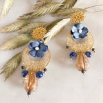 Boucles Bridgerton bleu