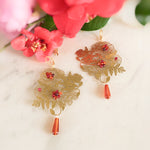 Boucles Persephone rouge