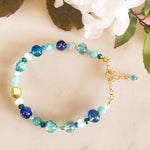 Bracelet Nina Murano bleu